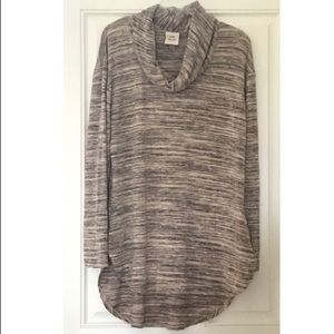 Knox Rose Tunic Cowl Neck Pullover Sweater XL